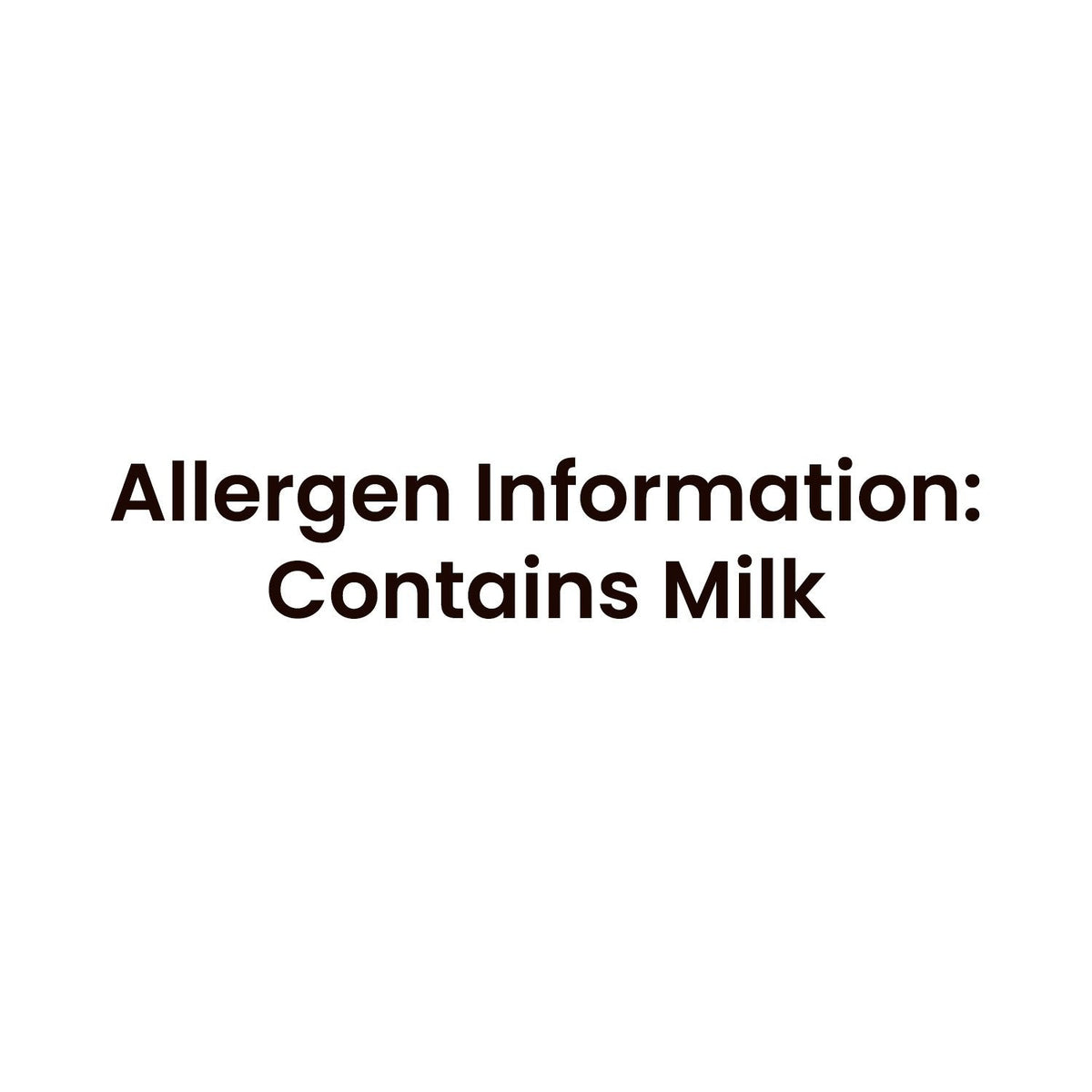 Barsana Magic and Allergen Information Contains Milk