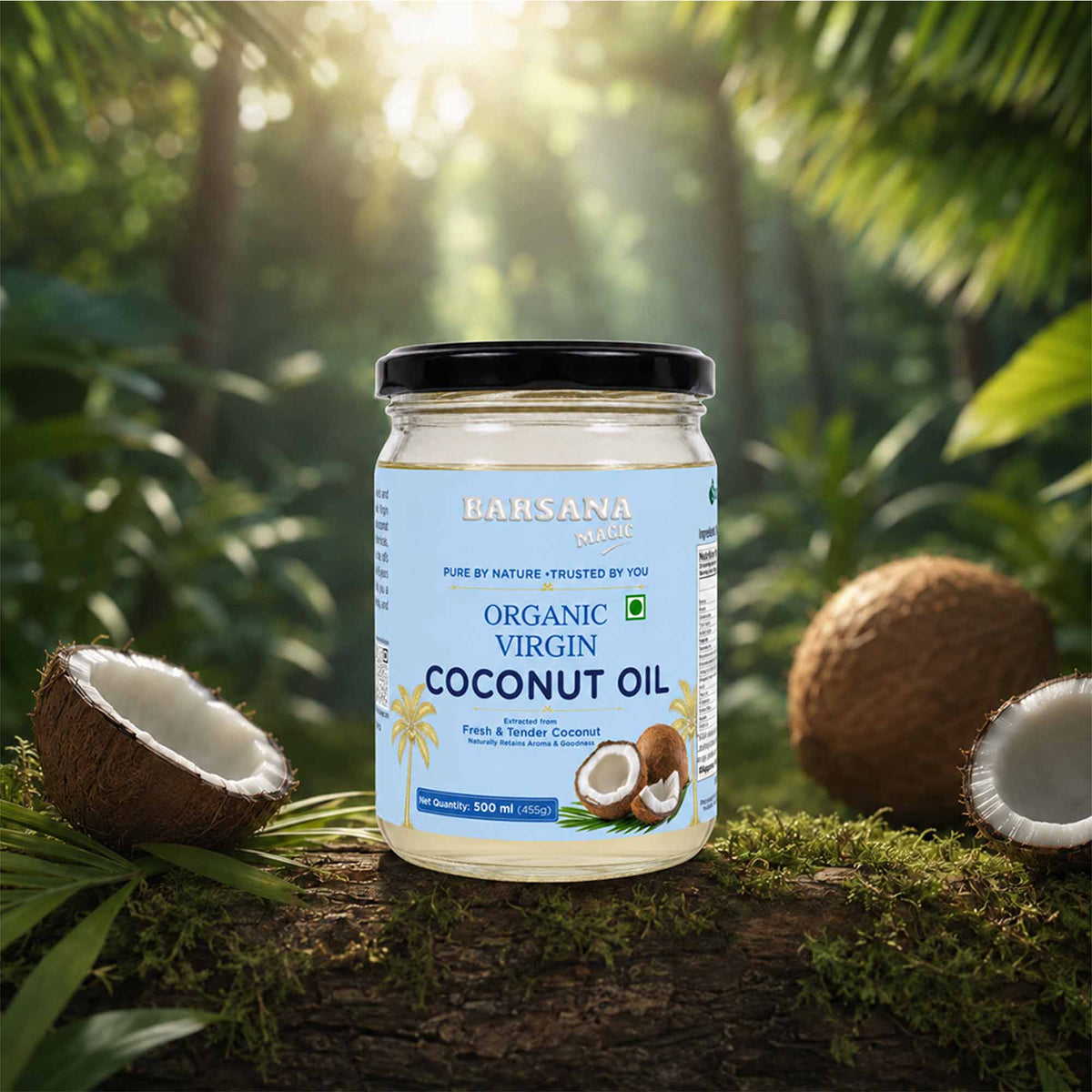 Organic Virgin Coconut Oil 500ml