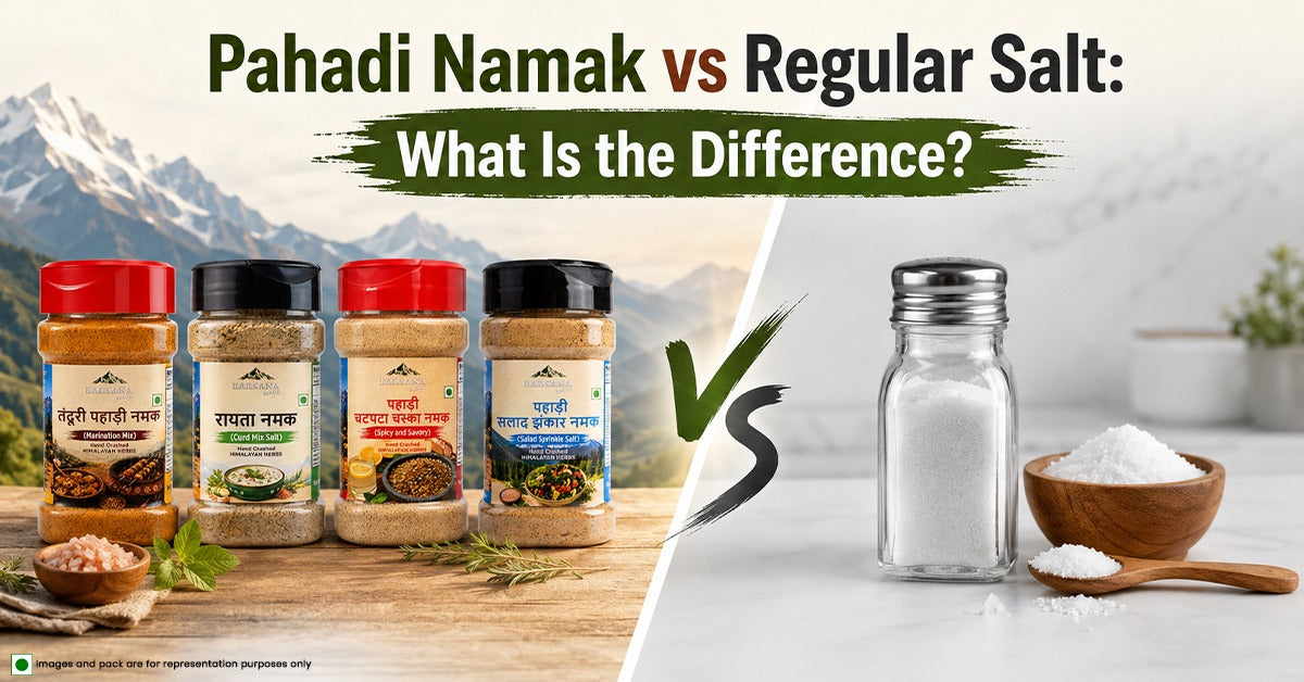 Pahadi Namak vs Regular Salt: What Is the Difference?