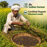 Organic Mustard Oil 1L + Himalayan Pahadi Namak Combo