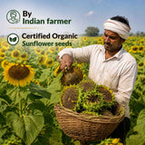 Organic Sunflower Oil 1L + Himalayan Pahadi Namak Combo