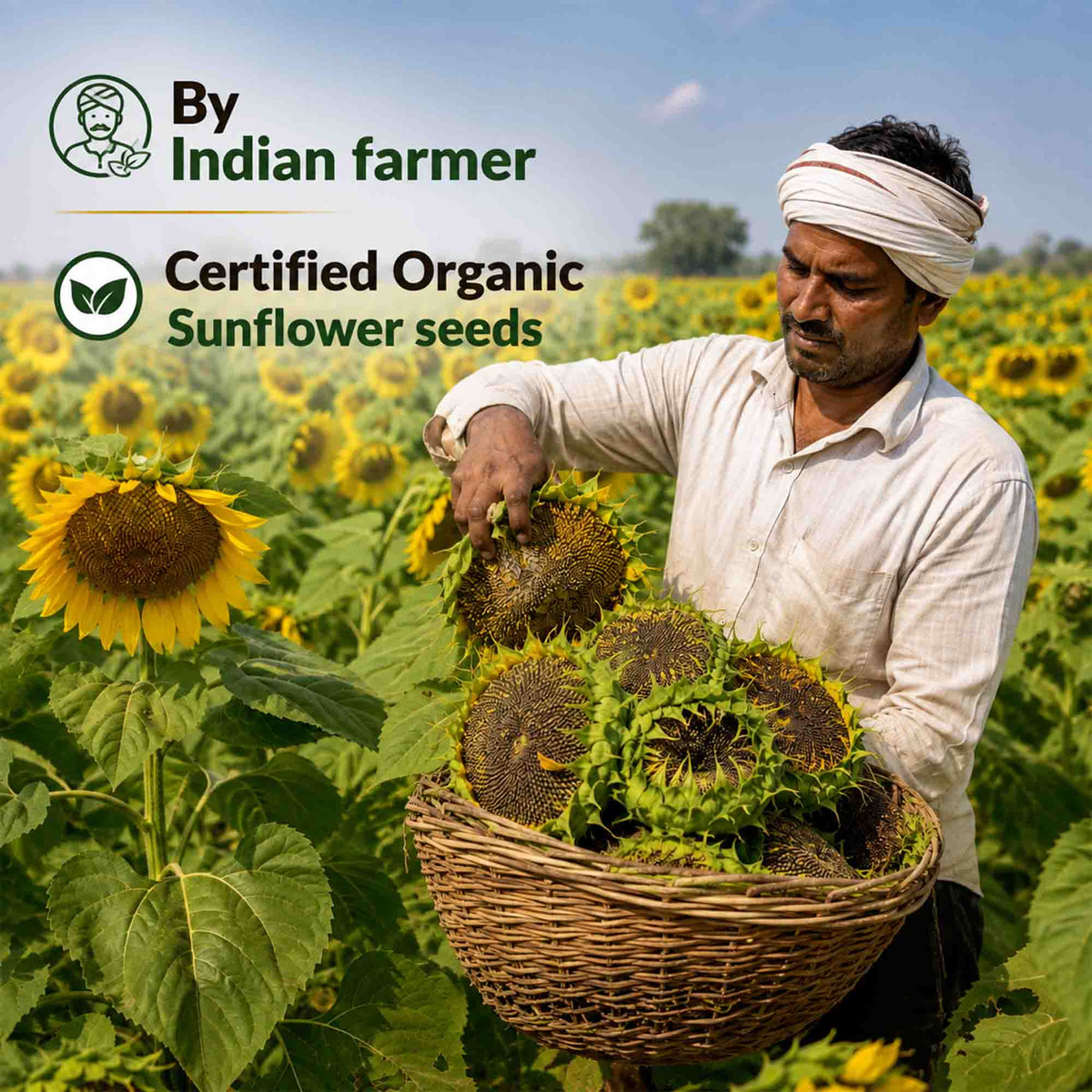 Organic – Sunflower & Mustard Combo Oil