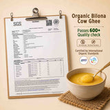 Organic Bilona Cow Ghee Dolchi 2.5L + Organic A2 Badri Cow Ghee 1L Combo