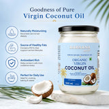 Organic Virgin Coconut Oil & Himalayan Pahadi Namak Combo