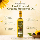 Organic – Sunflower & Mustard Combo Oil