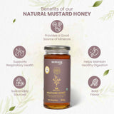 Natural Acacia Honey + Van Tulsi  Raw Honey + Mustard Honey | Pack of 3