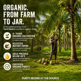 Organic Virgin Coconut Oil & Himalayan Pahadi Namak Combo