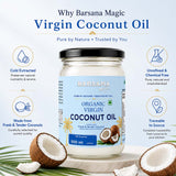 Organic Virgin Coconut Oil & Himalayan Pahadi Namak Combo