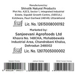 Barsana Magic and Product label with manufacturing and marketing information for Shivalik Natural Products and Sanjeevani Agrofoods Ltd.