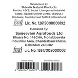 Barsana Magic and Back label of a honey product with Shivalik Natural Products and Sanjeevani Agrofoods Ltd details.