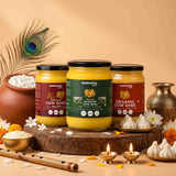 Organic A2 Badri Cow Ghee | Organic Cow Ghee | Organic Bilona Cow Ghee 500ml (pack of 3)