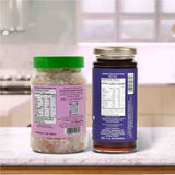Barsana Magic and Two jars with labels on a kitchen counter
