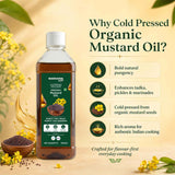 Organic – Mustard & Sunflower Oil Combo