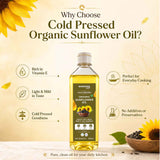 Organic – Groundnut, Mustard & Sunflower Oil Combo