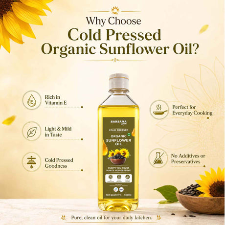 Organic – Mustard & Sunflower Oil Combo