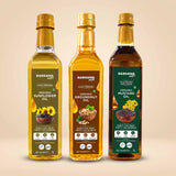 Organic – Sunflower, Mustard & Groundnut Oil Combo