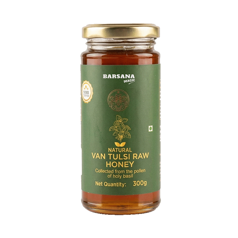 Natural Van Tulsi Raw Honey 300G