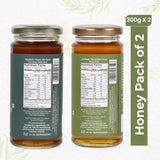 Savor the golden hues of Organic Wild Forest Honey and Natural Neem Honey in this premium combo pack from Sanjeevani Organics.